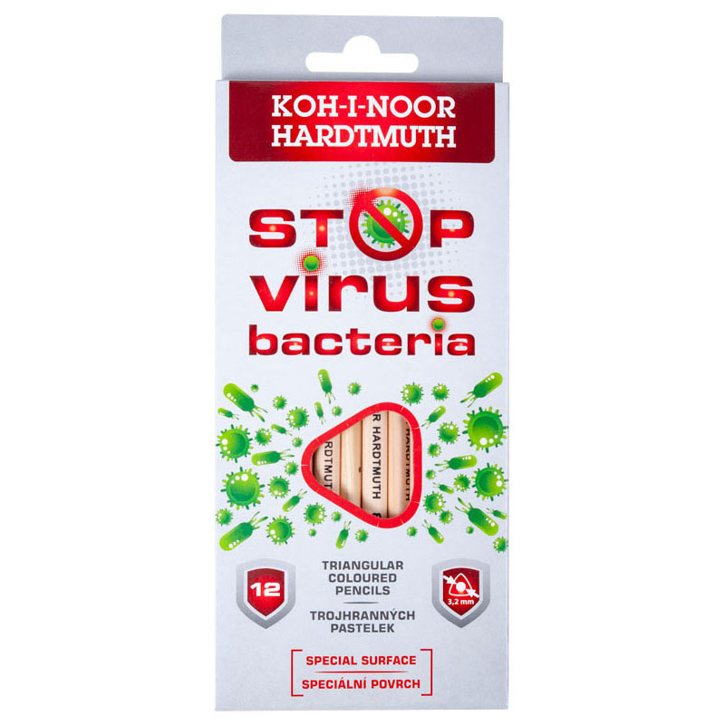 Kredki STOP VIRUS BACTERIA