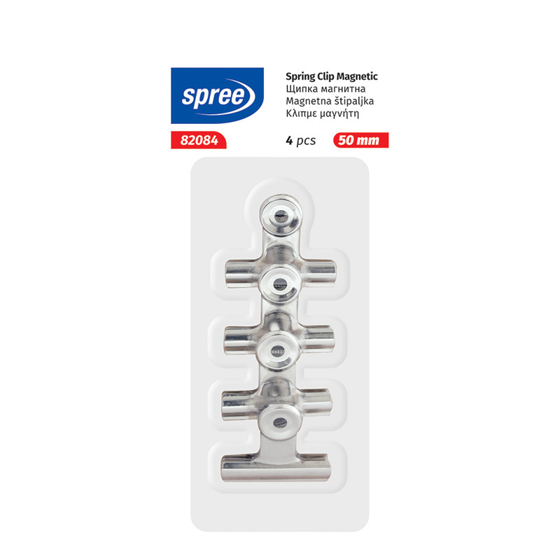 Klipsy do papieru z magnesem 50 mm zestaw