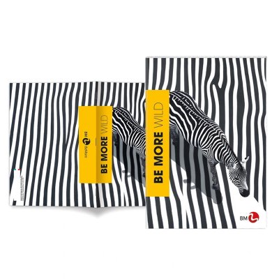 Zeszyt BE MORE WILD 72 strony