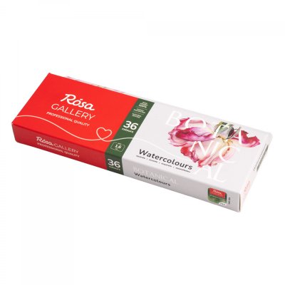 ROSA GALLERY farby akwarelowe w kost. BOTANICAL w metalowej kasetce