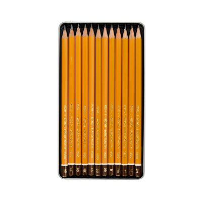  ART 8B-2H zestaw ołówków w op. metalowym
