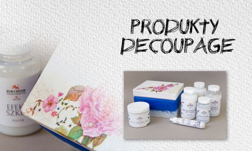 Produkty decoupage KOH-I-NOOR