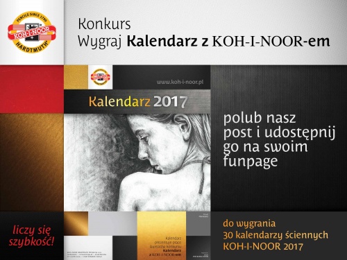 Wygraj Kalendarz z KOH-I-NOOR-em
