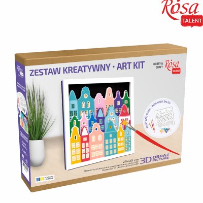 ROSA TALENT obraz 3D zestawy kreatywne