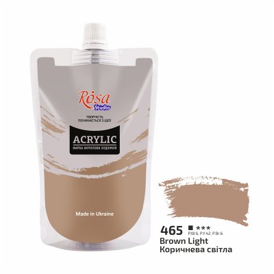 ROSA STUDIO farby akrylowe w tubkach 200 ml