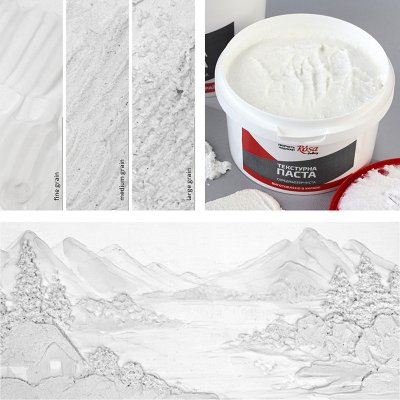 ROSA GALLERY Pasta strukturalna gruboziarnista