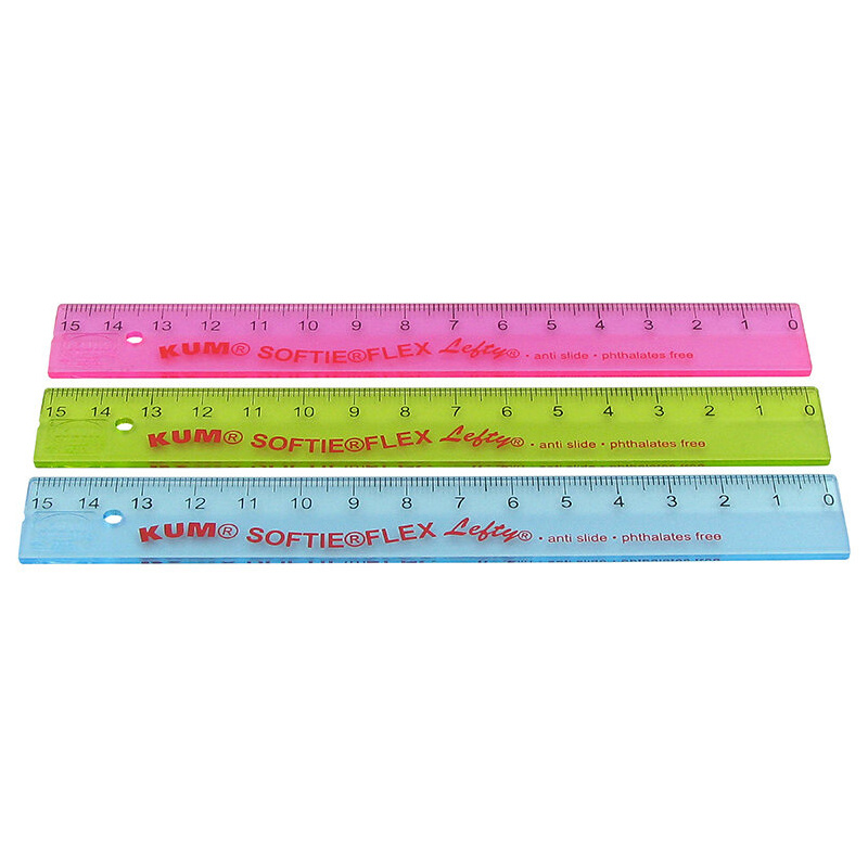 Linijka SOFTIE FLEX TB 15 cm dla leworęcznych