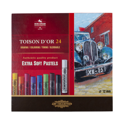 TOISON D`OR pastele extra suche zestawy w op. kartonowym