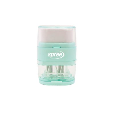 Temperówka podwójna z gumką SPREE