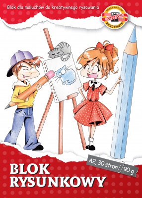Blok rysunkowy dla dzieci
