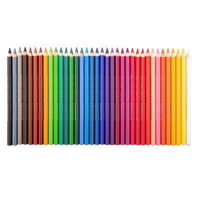 Kredki szkolne TRIOCOLOR 9 mm. NIEBIESKA SERIA