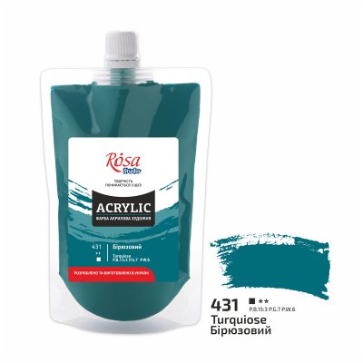 ROSA STUDIO farby akrylowe w tubkach 200 ml