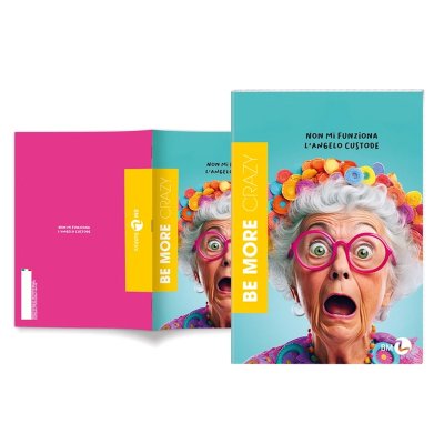 Zeszyt BE MORE CRAZY 96 stron