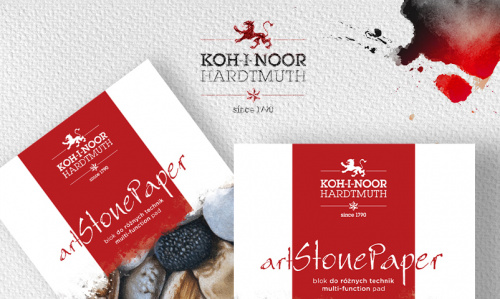 Art Stone blok do technik mieszanych