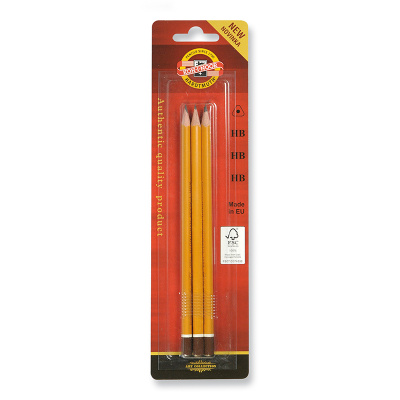 KOH-I-NOOR 6B-6H zestaw ołówków na blistrze