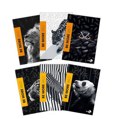 Zeszyt BE MORE WILD 72 strony