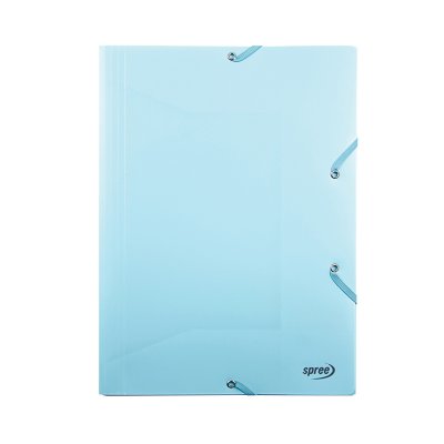 Teczki na dokumenty SPREE pastelowe na gumkę