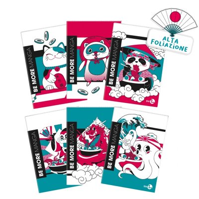 Zeszyt BE MORE MANGA 96 stron