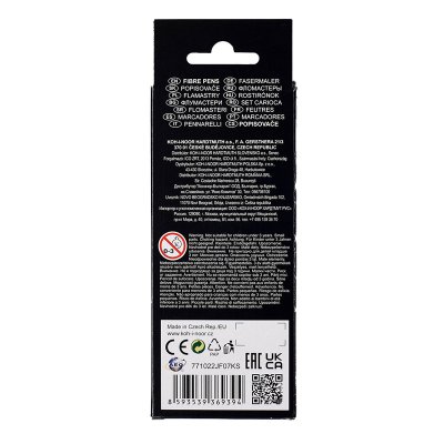 Flamastry szkolne BOOM w kartoniku