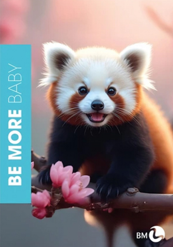 Zeszyt BE MORE BABY 96 stron