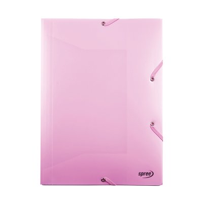 Teczki na dokumenty SPREE pastelowe na gumkę