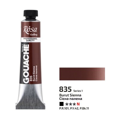 ROSA GALLERY farby gwaszowe w tubkach 20 ml