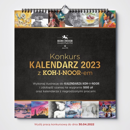 KONKURS KALENDARZ z  KOH-I-NOOR-em 2023