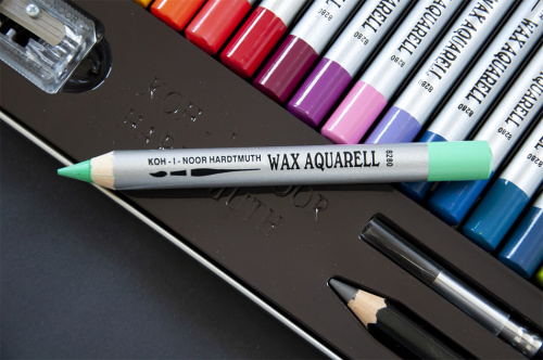 Kredki Wax Aquarell - jak je wykorzystać?