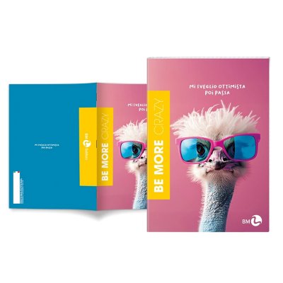 Zeszyt BE MORE CRAZY 96 stron