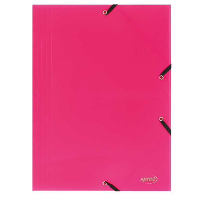 Teczki na dokumenty SPREE na gumkę A4