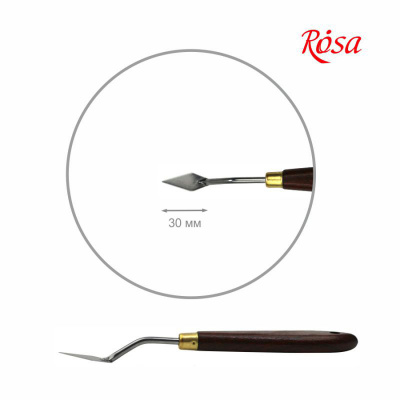 ROSA GALLERY szpachle malarskie CLASSIC kształt diamentu mini