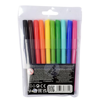 Flamastry szkolne BOOM w foliowym etui