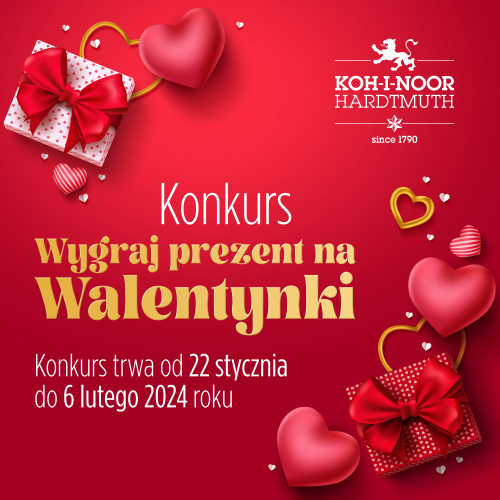 KONKURS WYGRAJ PREZENT NA WALENTYNKI - ZAKOŃCZONY